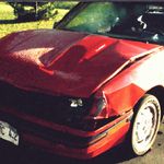 After rear-ending an Isuzu Trooper