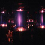 Night shot of the amplifer section