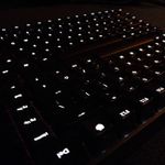 Both have white LEDs.