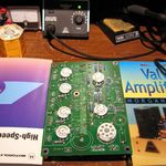 Top of PCB after stuffing the rest of the components